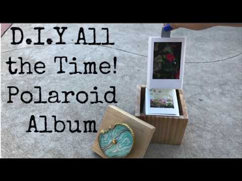 D.I.Y All the Time! Polaroid Album Box