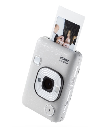 Instax Mini Liplay from Fujifilm in color Stone White