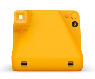 Rückansicht der Polaroid Now in Orange