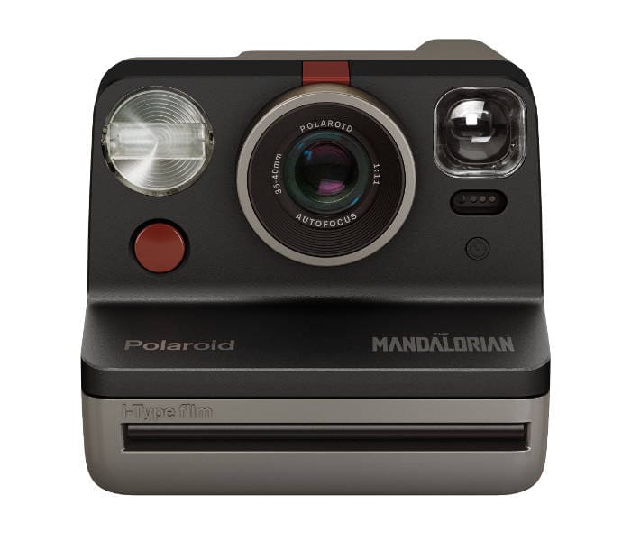 Polaroid Now: The Mandalorian Edition instant camera front view