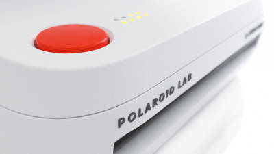 Polaroid Lab Auslöser und Restbildanzeige