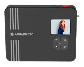 Agfa Photo Realipix Square P Noir - Imprimante photo portable Bluetooth - Imprimante  portable - AGFA