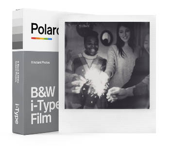 Polaroid Now Plus schwarz weiß film