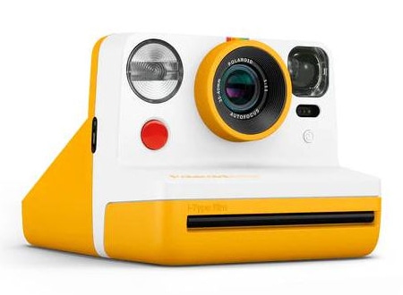 polaroid now sofortbildkamera in gelb